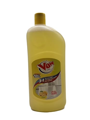 Image of Vow Disinfectant Surface Floor Cleaner - 1 ltr Bottle (Lemon)
