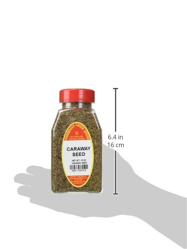 Miniatura 2 de Marshall's Creek Spices Condimento entero de semillas de alcaravea, nuevo tamaño, 10 onzas