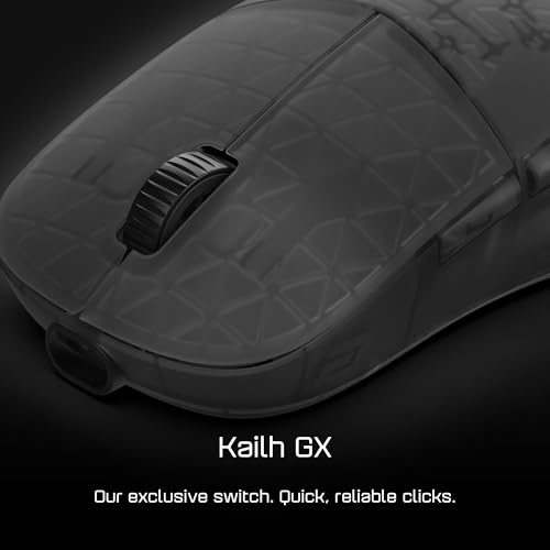 Image of ENDGAME GEAR XM2w 4k Wireless Gaming Mouse - 4000Hz Polling Rate, Kailh GX Switches, PixArt PAW3395 Sensor, Lightweight ~63 g, Dark Frost