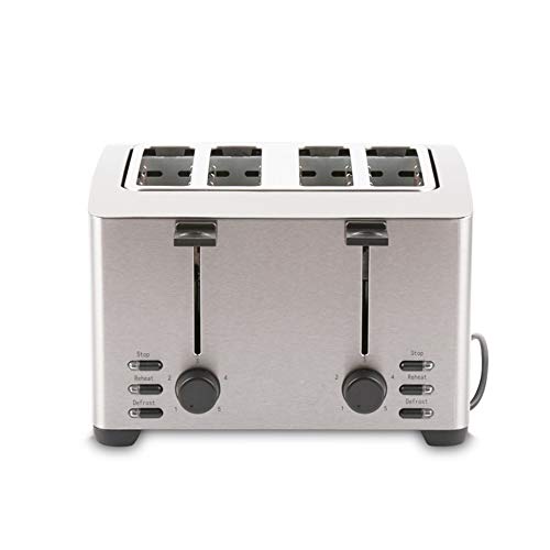 Preisvergleich Produktbild Shocly Toaster Automatik Edelstahl Brotmaschine Schnell-Toast-Technologie