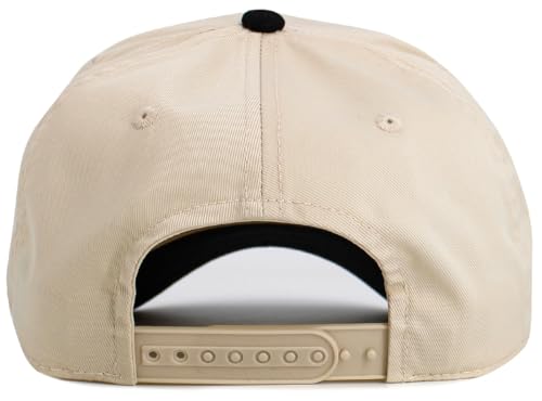 Image of KBETHOS Pro Style 5 Panel Rope Baseball Cap with Adjustable Snapback