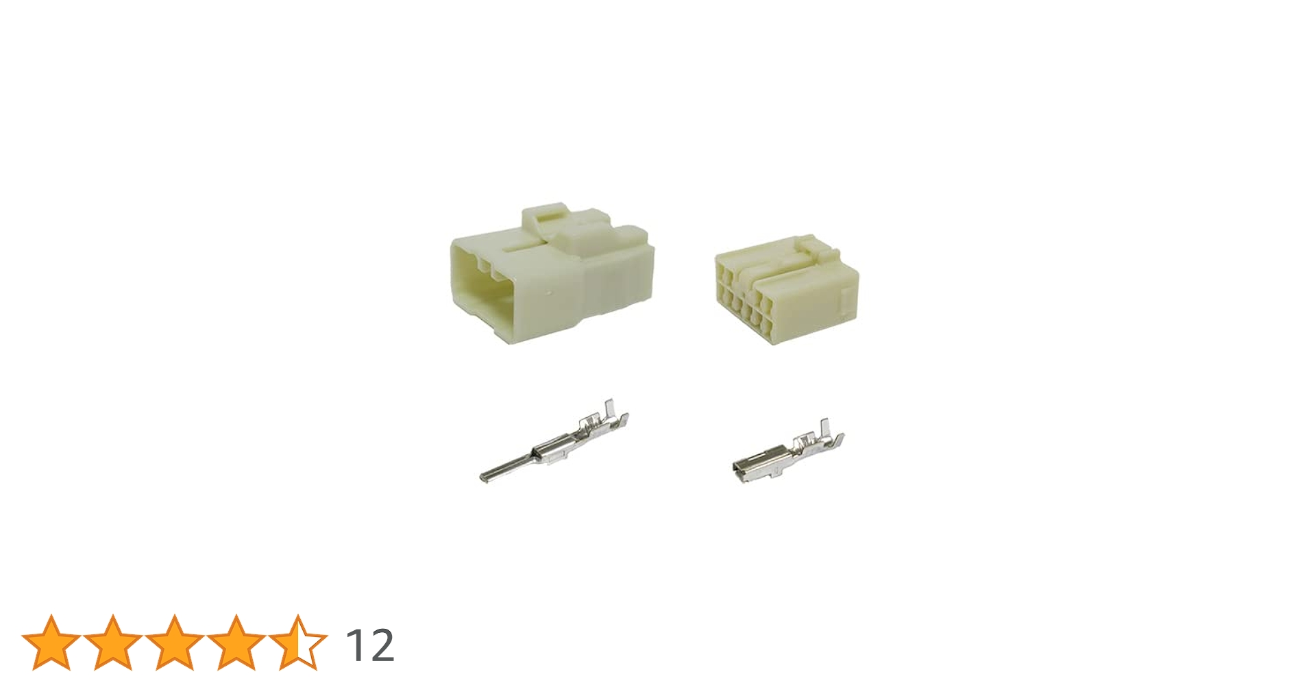 Amazon | 矢崎総業 090型 IIシリーズ用 10極 カプラー・端子セット