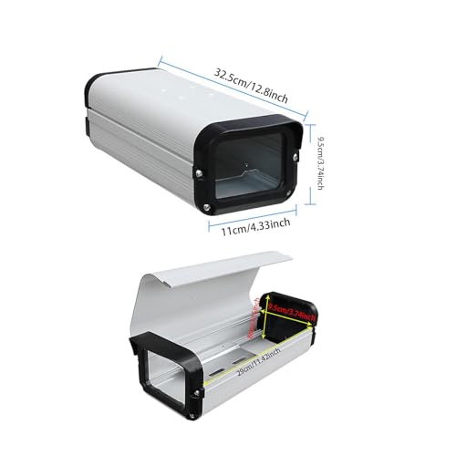 Carcasa para cámara de seguridad impermeable con aleación resistente de alta nitidez 7