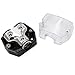 TuoLauthon 2 Way Power Distribution Block 1x 0 GA in 2X 0 GA Out Circuit Protector Distribution Connecting Blocks for Car Audio Splitter,2Pcs
