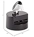 RSVP International Willie Woodpicker Toothpick Holder, Woodpecker, 100 Count,Plastic, Black & White