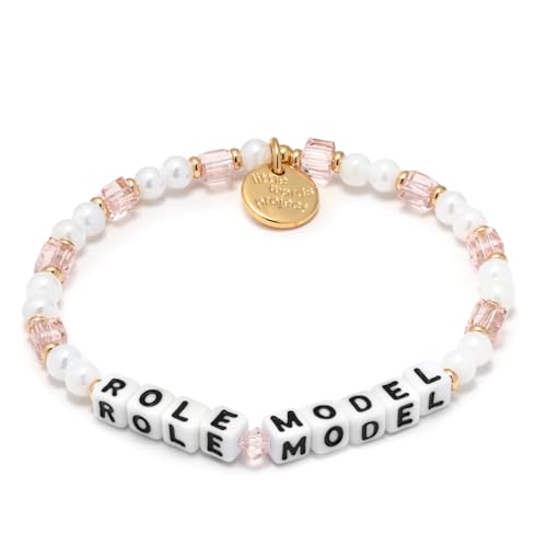Little Words Project Role Model Bracelet The Original Word Bracelet Made with Colorful Beads and Plated Brass Hardware Handcrafted Design & Positive Message Size SM