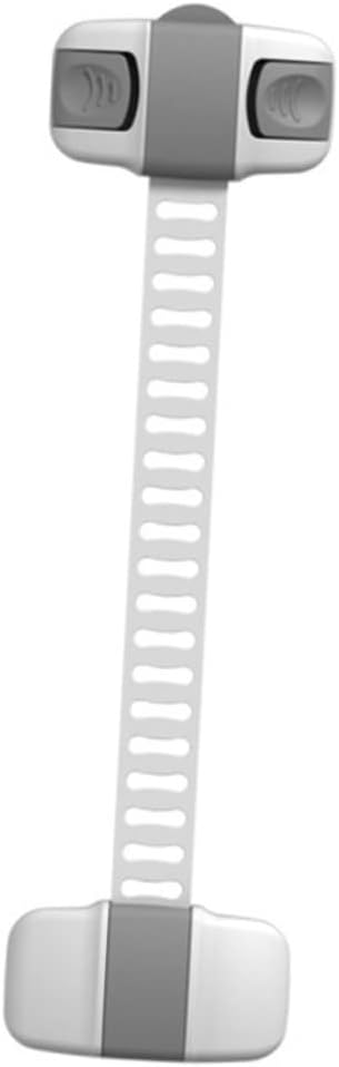 8pc Boy Girl Protection Locks Boy Lock Multifunctional Wardrobe Babyproof Cabinet Door Safety Grey