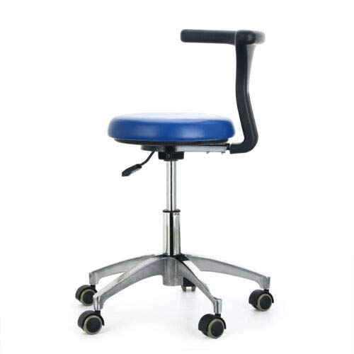Dentist Standard Stool - Adjustable Mobile Chair With PU Leather For Doctor/Assistant (Model YKY1082100202)