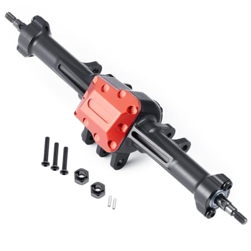 Zolikar Rear Axles Set+4mm Extended Aluminum Complete Axles for TRX4M Upgrade 1/18 RC Crawler Car