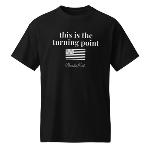 Charlie Kirk This is The Turning Point DryBlend® T-Shirt
