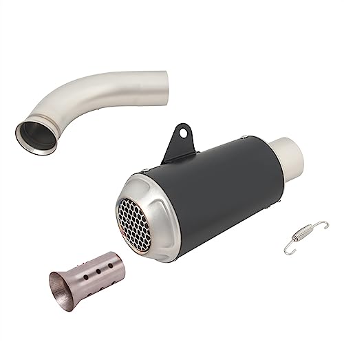 スリッポンに適合するスヴァルトピレン 401 2017 2018 2019オートバイ GP 排気エスケープシステム変更リンクパイプマフラー DB キラー