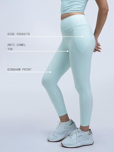 Image of CAVA Sculpt Core Leggings for Women | High Waisted, Anti Camel Toe, Deep Side Pockets, Rounded Back Seam, Sculpting Stretch Fabric