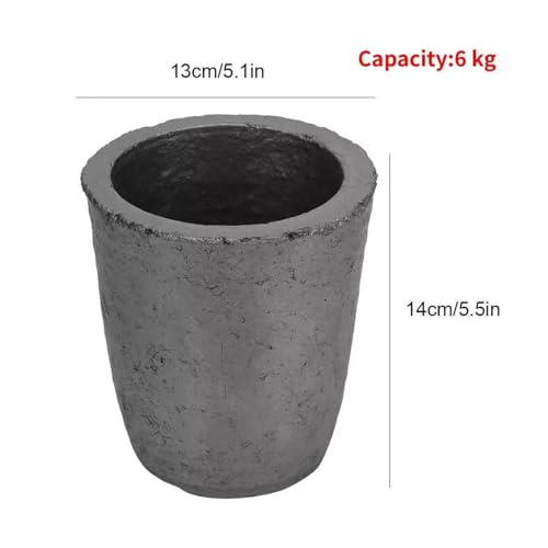 Crisoles de grafito de construcción resistente para fundición en fábrica 3