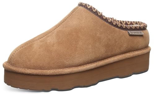 BEARPAW Women's Martis Hickory Size 10 | Women's Shoe | Lightweight & Comfortable Indoor & Outdoor Slipper