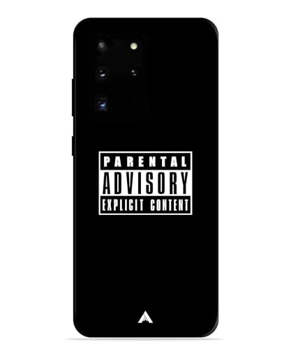 Image of Premium Explicit Case for Samsung Galaxy S20 Soft-Touch Metal TPU Back Cover, Shockproof, Designer, Aesthetic Mobile Phone Case (Glossy Finish)
