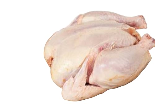Fossil Farms All-Natural Whole Chicken, Fresh, Naturally Raised, 10 count of 3 lb each, 30 lb Case, Perfect for Roasting or Grilling, Consistent Flavor and Tenderness for Gourmet Dishes