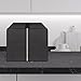 Kingshion Ice Machine Cover - Bread Maker Cover - Ice Cream Maker Cover - Ice Maker Cover - Dust Protection - Stain Resistant - Washable - Appliance Cover - Dark Grey