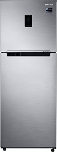 Image of Samsung 301L 1 Star Convertible 5 In 1 Digital Inverter Frost-Free Double Door Refrigerator Appliance (RT34C4521S8 /HL,Elegant Inox