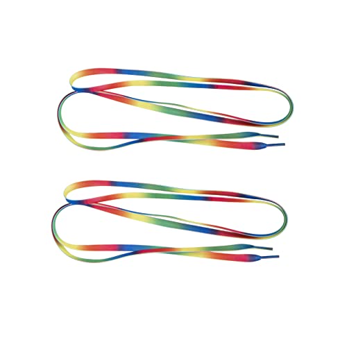 CATIEBYE 1 Pair Sports Shoe Shoelaces Ice Skates Shoelaces 1.8m Length Wear-resistant Easy to Control Tightness Decorative Shoestrings