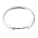 AndyGo Aluminum Smart Key Fob Ring Rim Trim Cover Direct Replacement Fit for Mini Cooper