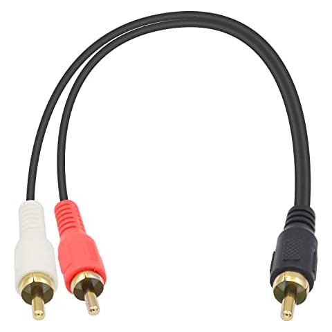 Poyiccot RCA Splitter Male to Male Cable Cover