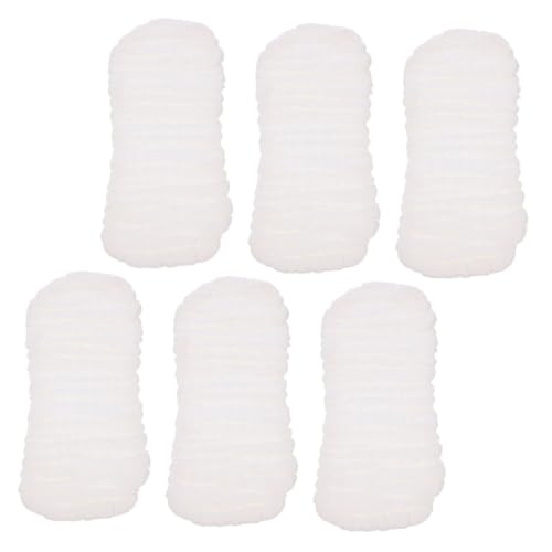 ibasenice 6pcs Washable Cotton Diaper Liners Cozy Diapers Liners for Newborns Soft Breathable Reusable Washable Inserts