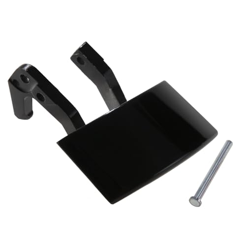 RLB-HILON Metal Left Door Handle Repair Kits Compatible with Honda CRZ CR-Z 2011 2012 2013 2014 2015 Year, Black Color