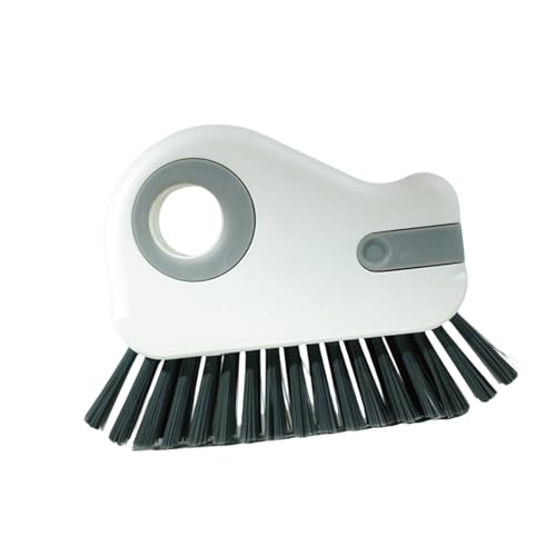 Generic Window Track Cleaning Brush, Air Conditioning Shutter Cleaning Brush, Window Track Cleaner, Groove Cleaning Brush for Kitchen, Gray