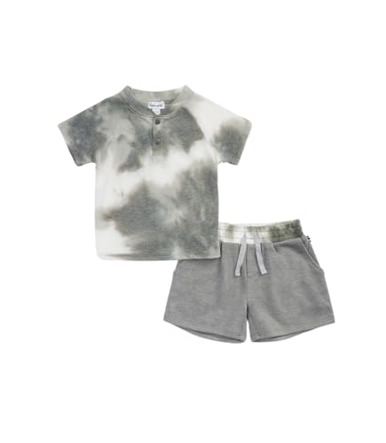 Image of Splendid baby-boys Verde Wash Tee Short Set