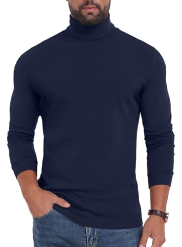 Pull en tricot chaud homme PrinStory anti-froid à manches longues