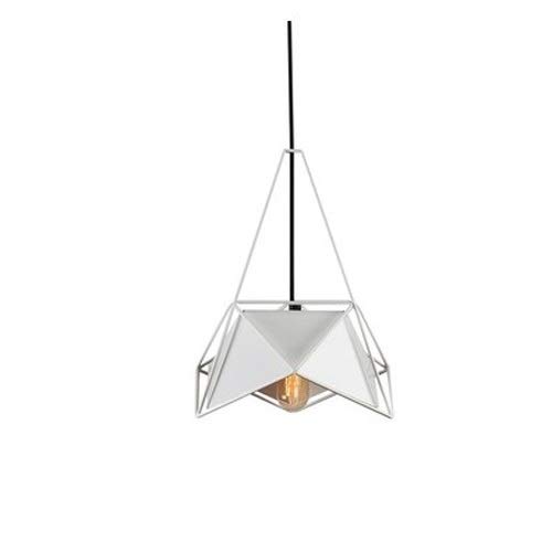 SXECAEPS Modern creative chandelier Simple Post-Modern Art Restaurant Ceiling Pendant Lamp Living Room Bar Model Wrought Iron Industry Creative Personality Multi-Faceted E27 Hanging