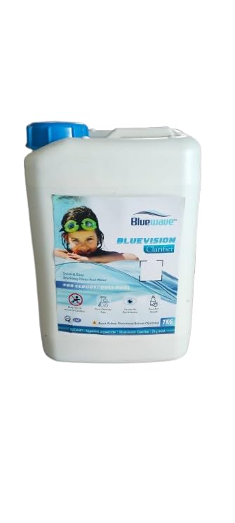 Bluewave Swimming Pool Alum Gel (White) - 100% Pure Aluminum Sulfate for Crystal Clear Water - Effective Pool Clarifier & Flocculant 7 LTR Can-image-7