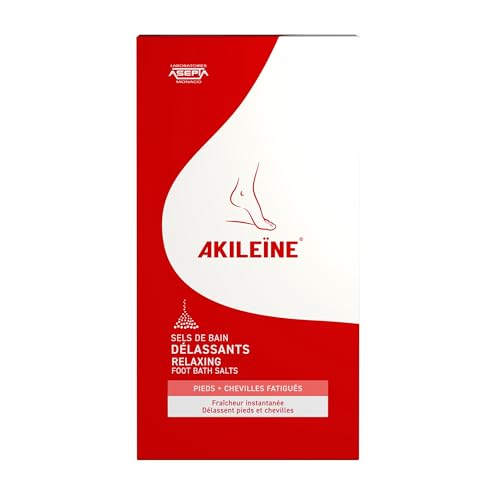 Sels de bains délassants AKILEÏNE pour soulager la fatigue et l'échauffement