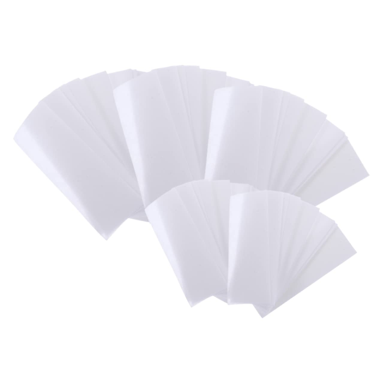 minkissy 4 szt. 5 woskowych pasków woskowych para Uñas narzędzie do czyszczenia twarzy narzędzie do depilacji paski do depilacji papier do depilacji papier woskowy do usuwania włosów paski woskowe