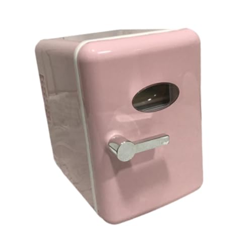 Image of Skincare Fridge Single Door 4L Mini Fridge for Skincare Beauty Makeup Office Pink | Major Appliances | Refrigerators & Freezers | Mini Fridges