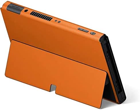 Skinit Decal Gaming Skin Compatible with Nintendo Switch OLED (2021) - Orange Design image 3