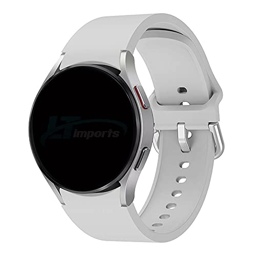 Pulseira Moderna LTIMPORTS, compativel com Galaxy Watch 6 - Galaxy Watch 6 Classic - Galaxy Watch 5 - Galaxy Watch 5 Pro - Galaxy Watch 4 Classic (Cinza)