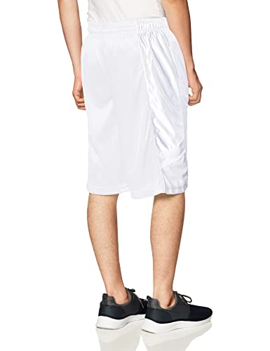 Southpole Men's Inseam 12", White/White, Medium