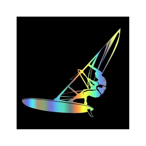 Autocollants de voiture en vinyle anti-UV pour planche à voile