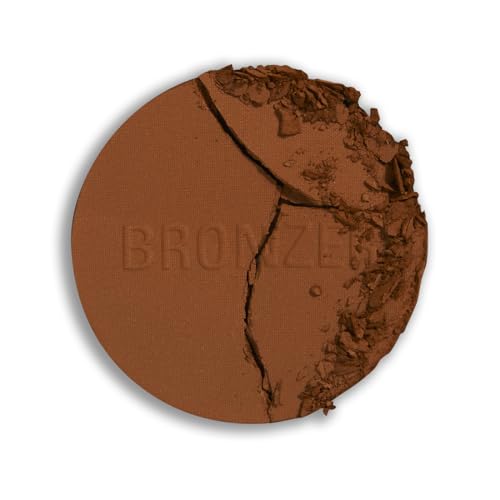 Makeup Revolution Super Bronzer, Gobi Brown – Ultra-Matte Powder Bronzer for Face & Body, Long-Lasting, Buildable Formula - Image 3 thumbnail