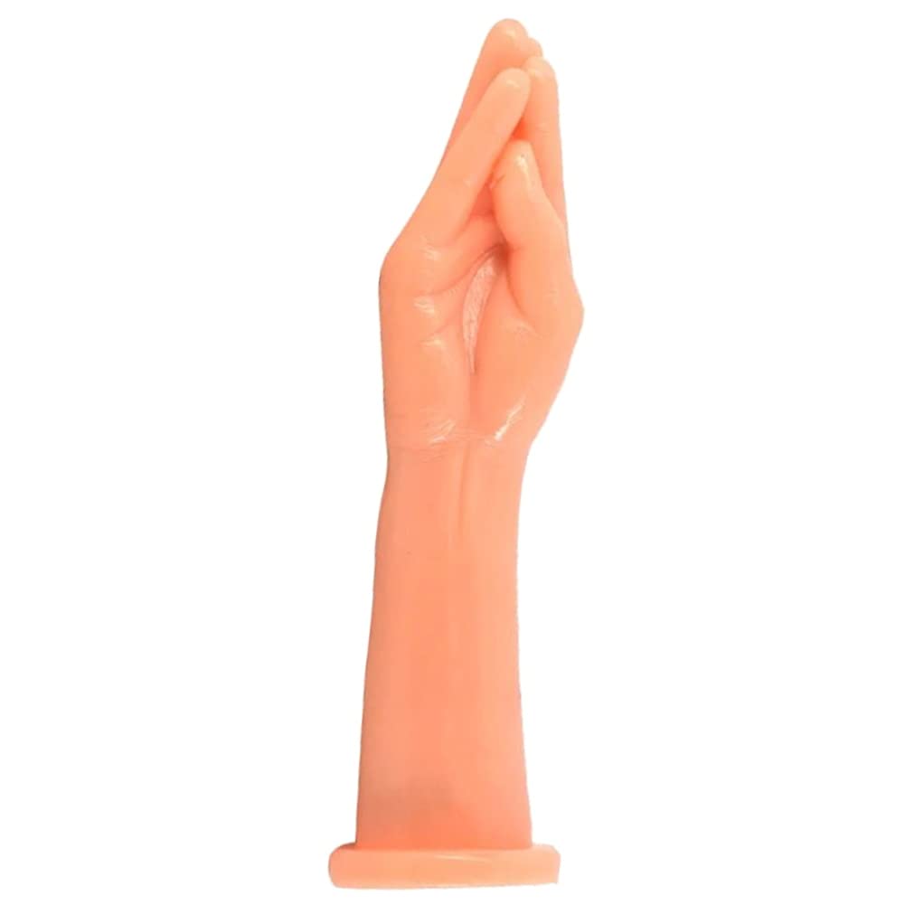 SXOVO Consolador enorme Consoladores de mano grandes realistas con ventosa súper fuerte 30CM Tamaño grande Plug anal Juguete sexual Pene para mujeres (Carne Color)
