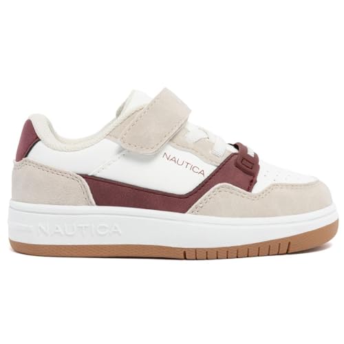 Image of Nautica Kids Adjustable Strap Shoes | Comfortable Casual Sneakers for Boys and Girls, Toddlers & Little Kids