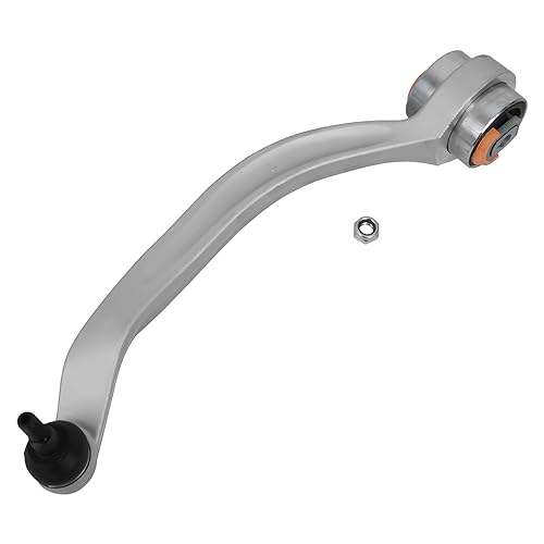 Image of Detroit Axle - Front Upper Lower Control Arms Kit for Audi A8 A6 Quattro S8 S4 Volkswagen Passat, Upper Rearward and Lower Forward & Rearward Control Arms with Ball Joint Assembly