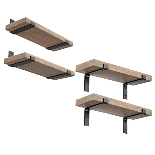 12 Inch J Shelf Brackets (Match 11.25" Board) 4Pcs + 10 Inch Z Shelf Brackets (Match 9.25" Board) 4Pcs #TOP6