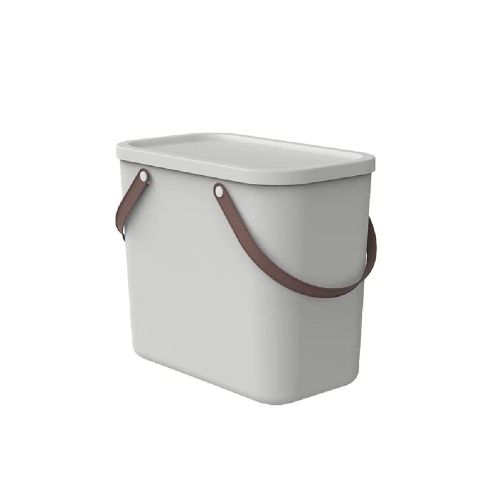 Rotho Albula Storage box 25l with lid, 25l (40.0 x 23.5 x 34.0 cm)