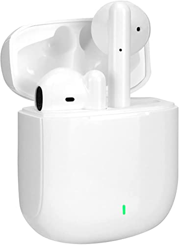 [Qualità del suono avanzata]: Ogni cuffie bluetooth dispone di due microfoni. Questi quattro microfoni migliorati offrono una tecnologia di chiamata con cancellazione del rumore, che blocca efficacemente l'80% dei rumori di fondo fornendo un suono equilibrato e naturale con una gamma dinamica eccezionale e una precisione eccellente.