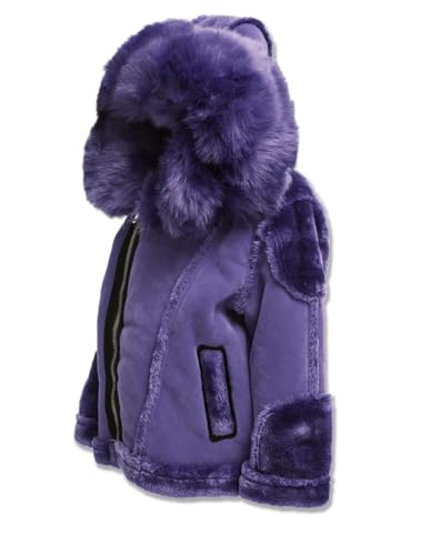 PURPLE KIDS EL JEFE MOTO SHEARLING JACKET3