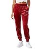 Nike Women's Sportswear Velour Heritage Jogger Pants, Red XS