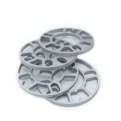 Plaque de cales d'espacement roue aluminium de 3 mm pour ajustement hubcentric de précision - 3