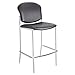 Safco Products 4195BV Diaz Bistro Chair, Black Vinyl